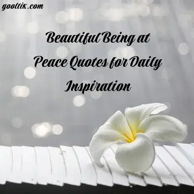 Beautiful Being at Peace Quotes for Daily Inspiration