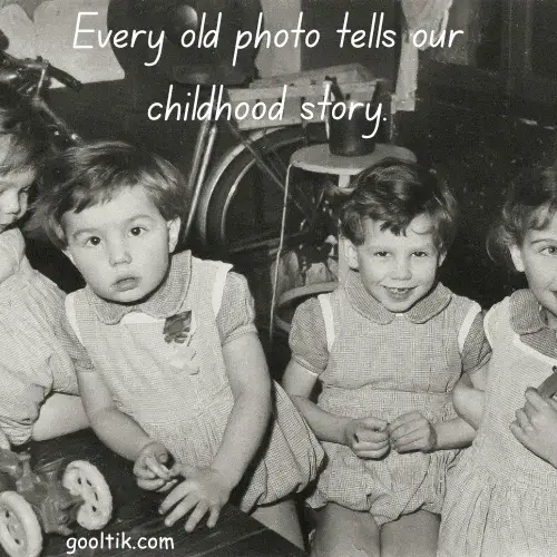 Brother and Sister Childhood Memory Captions