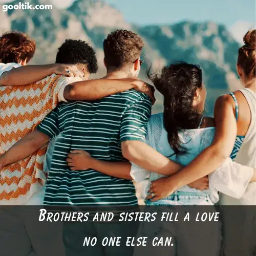 Brother and Sister Love Captions for Social Media