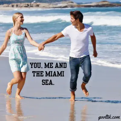 Cute Miami Instagram Captions for Couples