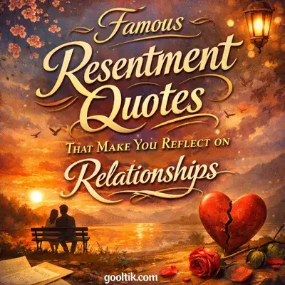 Famous Resentment Quotes That Make You Reflect on Relationships