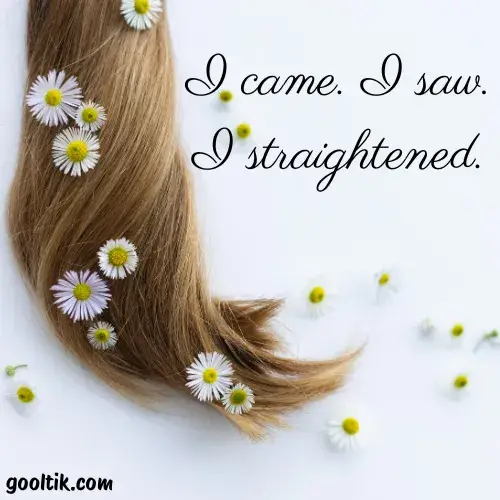 Funny and Quirky Hair Captions