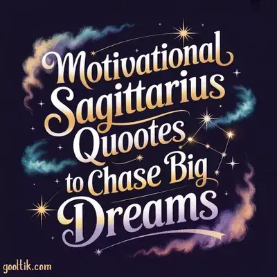Motivational Sagittarius Quotes to Chase Big Dreams