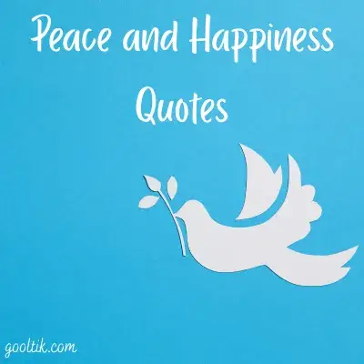 Peace and Happiness Quotes