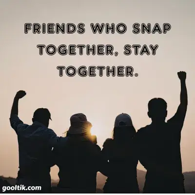 Snapchat Selfie Captions for Friends