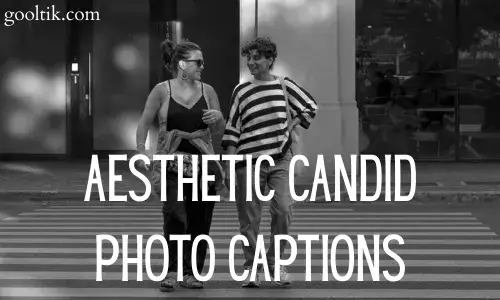 Aesthetic Candid Photo Captions