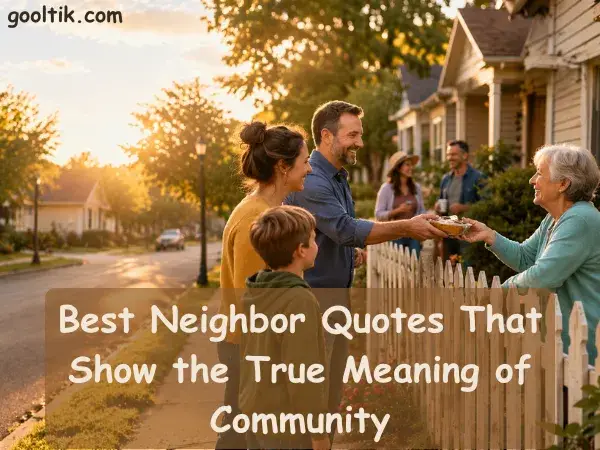 Best Neighbor Quotes That Show the True Meaning of Community