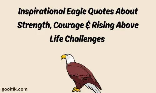 Inspirational Eagle Quotes About Strength, Courage & Rising Above Life Challenges