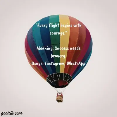Inspirational Hot Air Balloon Quotes