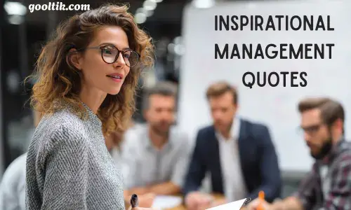 Inspirational Management Quotes