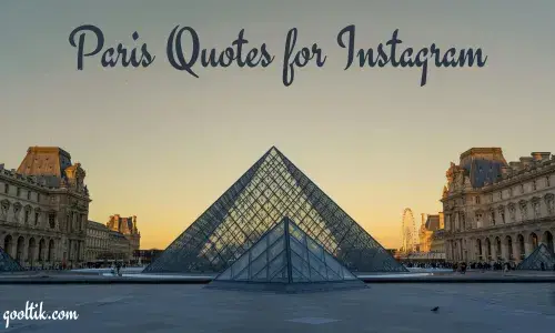 Paris Quotes for Instagram