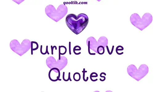 Purple Love Quotes