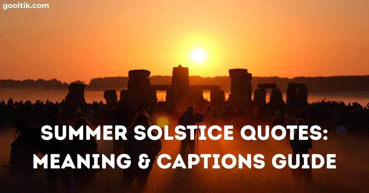 Solstice Sentence Examples Summer Solstice Quotes: Meaning & Captions Guide