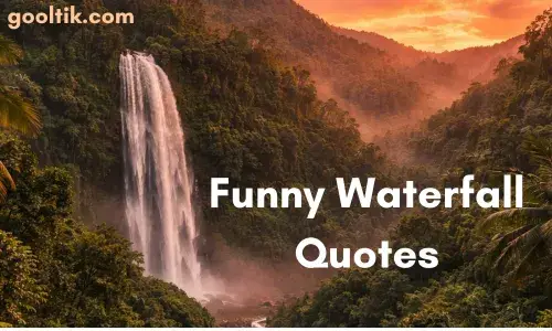 Funny Waterfall Quotes