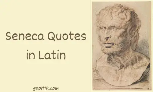 Seneca Quotes in Latin