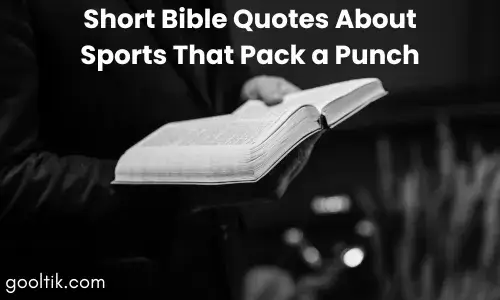 Short Bible Quotes About Sports That Pack a Punch