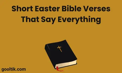 Short Easter Bible Verses That Say Everything