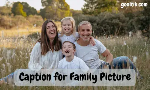Caption for Family Picture