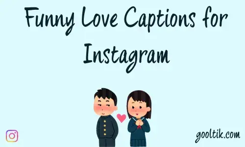 Funny Love Captions for Instagram