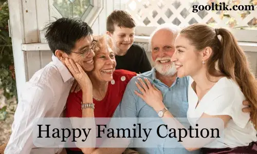 Happy Family Caption
