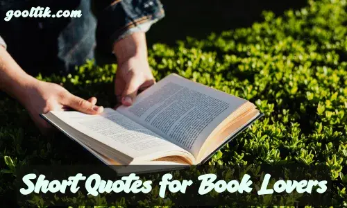 Short Quotes for Book Lovers