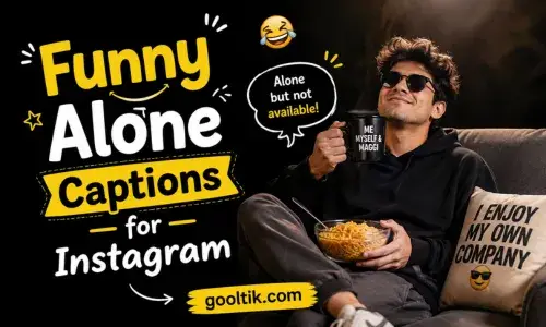 Funny Alone Captions for Instagram