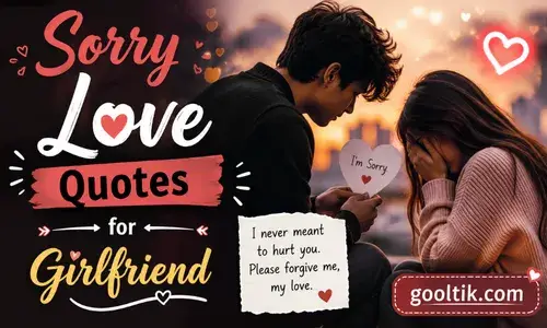 Sorry Love Quotes for Girlfriend