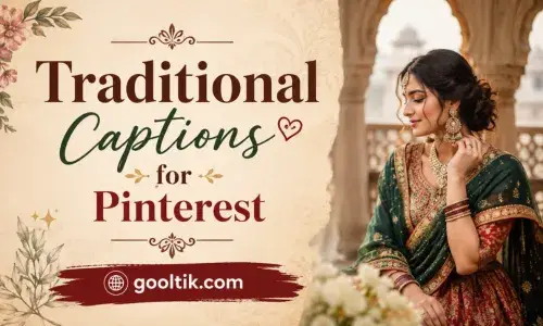 Traditional Captions for Pinterest